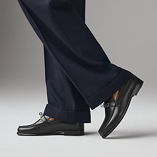 モカシン 《デスタン》 - ブラック | Hermès - エルメス-公式サイト